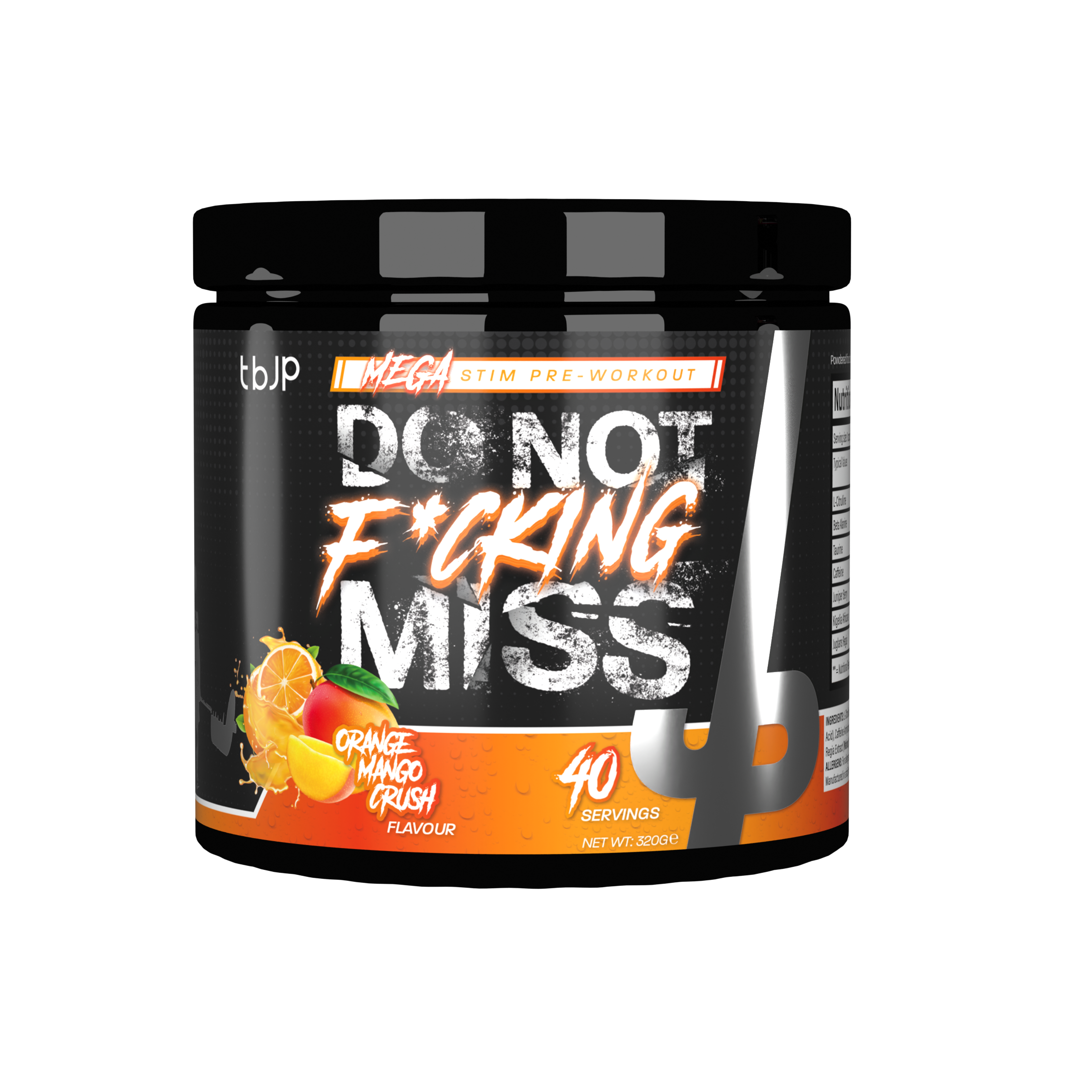 DNFM! High Stim Pre Workout