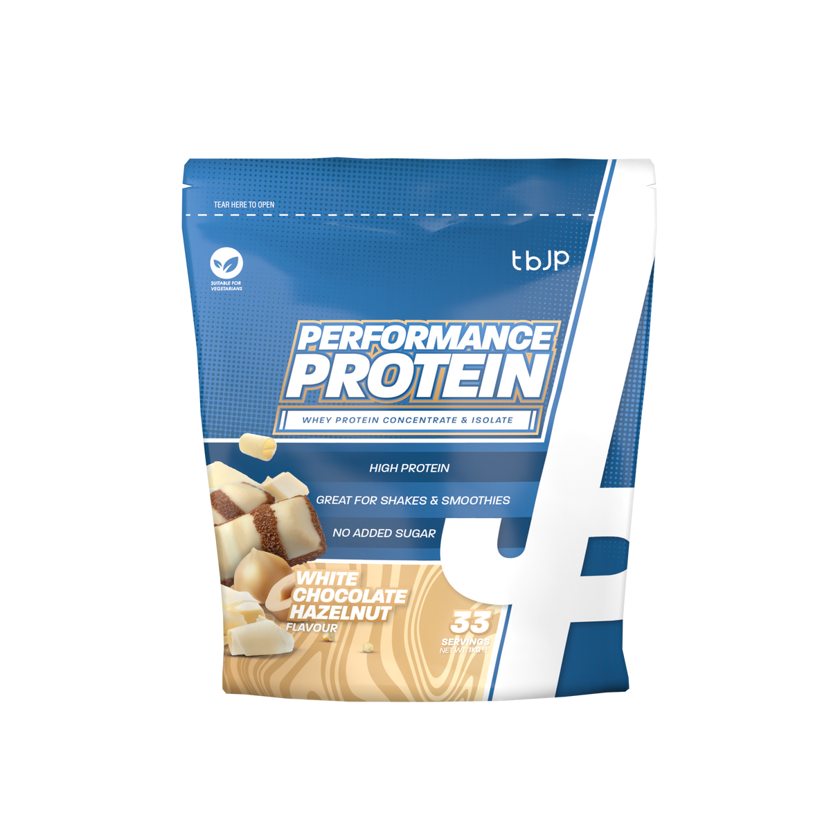 Award Winning Performance Protein 1kg, 33 servings