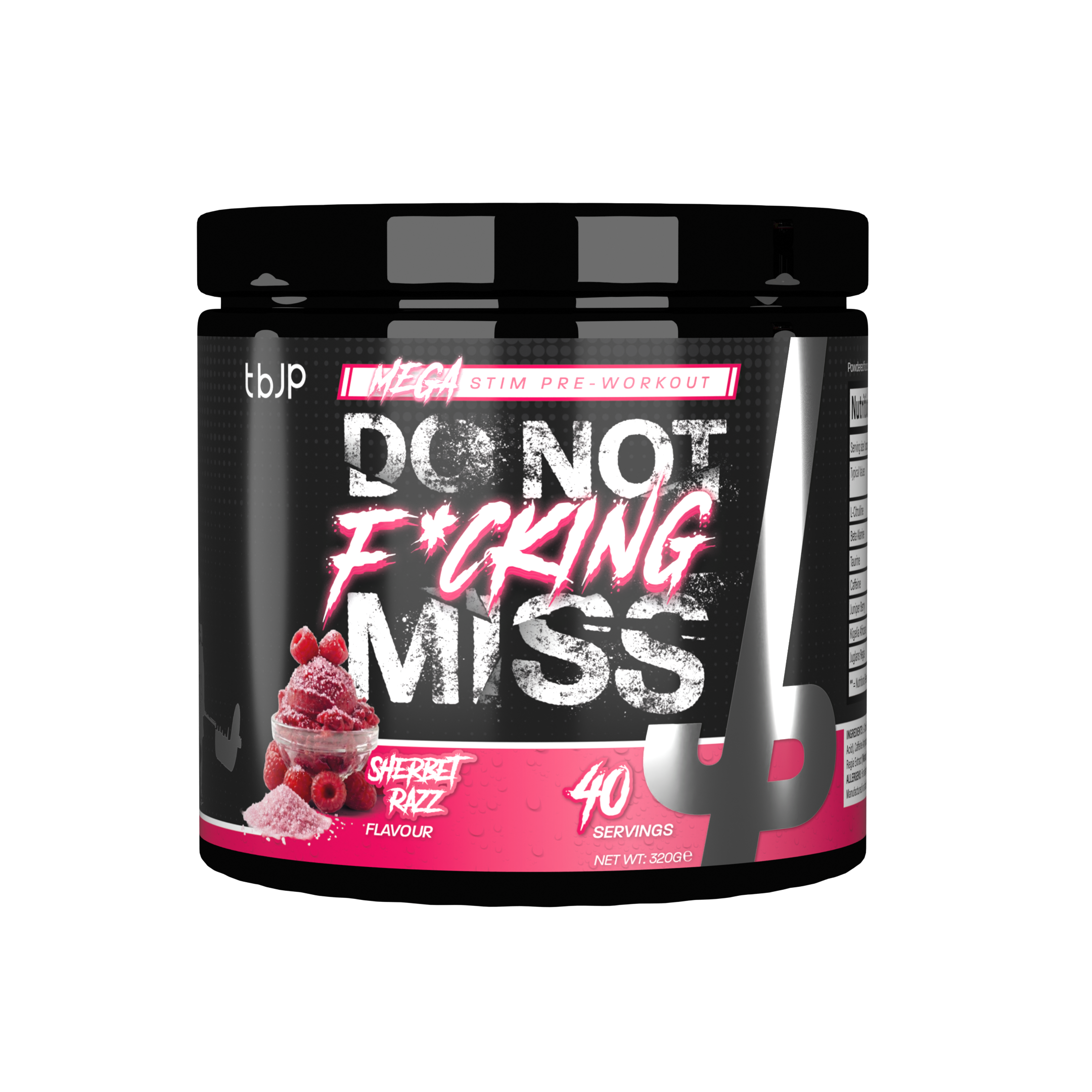 DNFM! High Stim Pre Workout