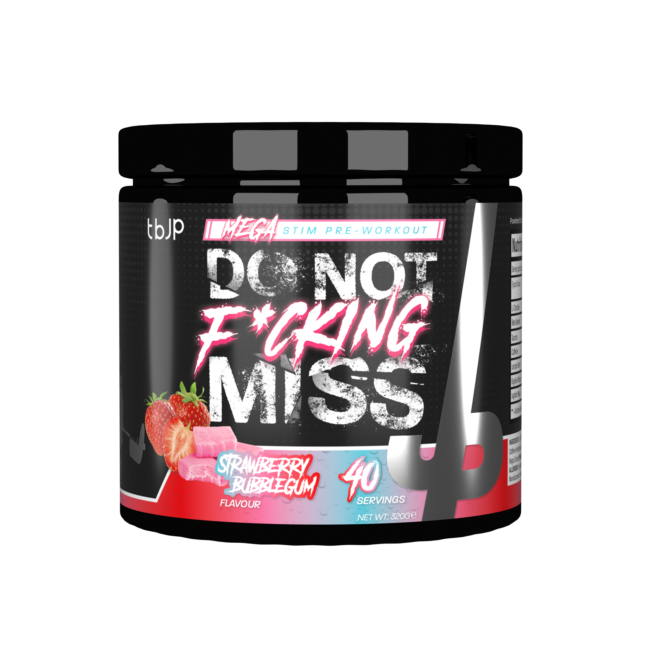 DNFM! High Stim Pre Workout