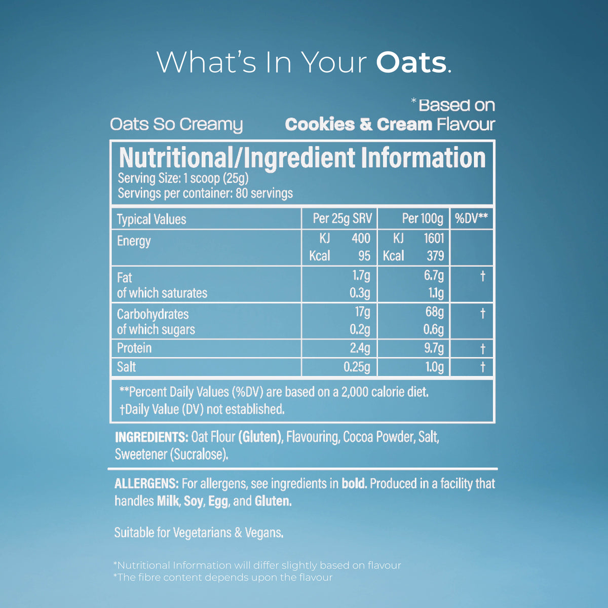 Oats So Creamy™ - 2kg
