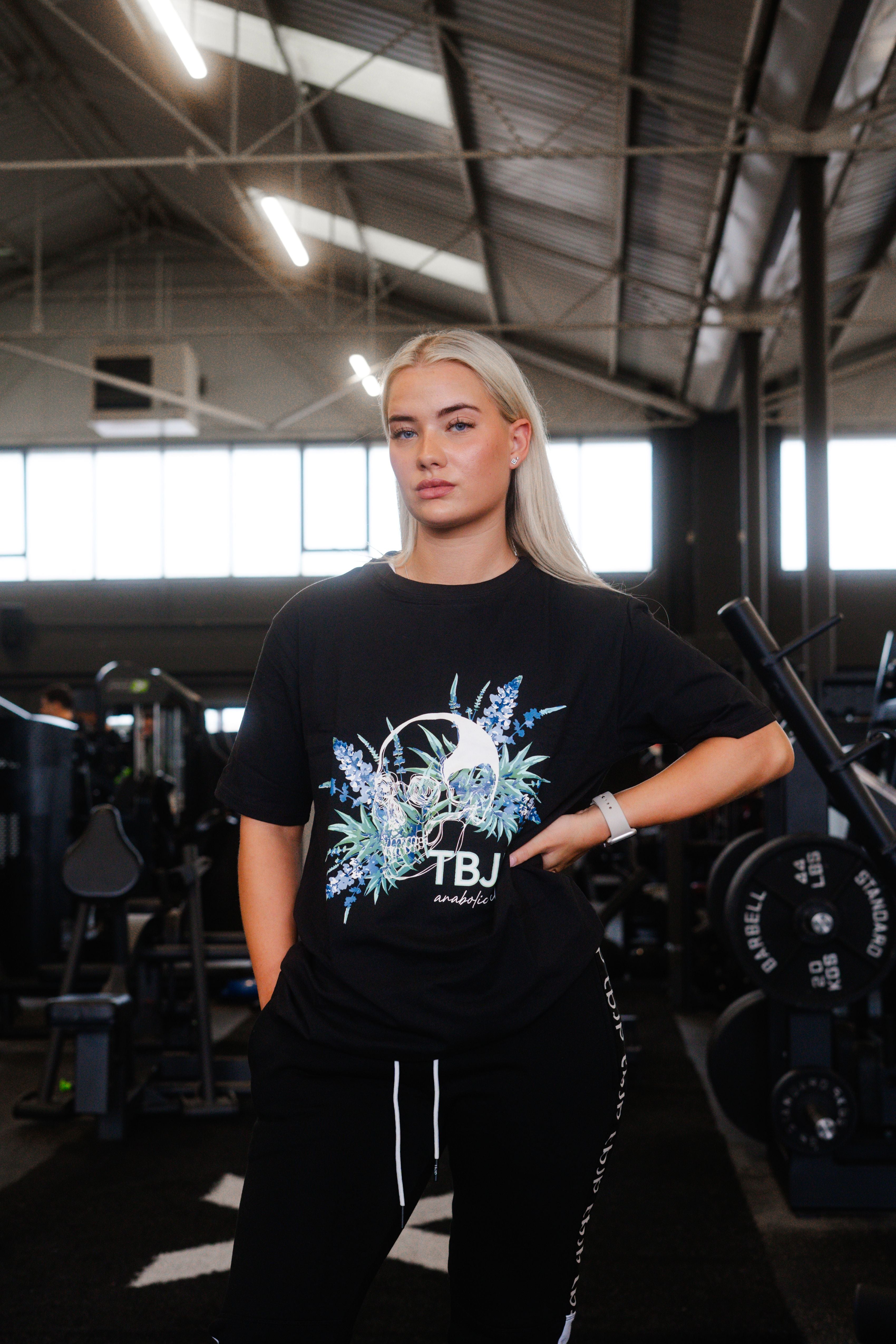 Skull Tshirt in Black