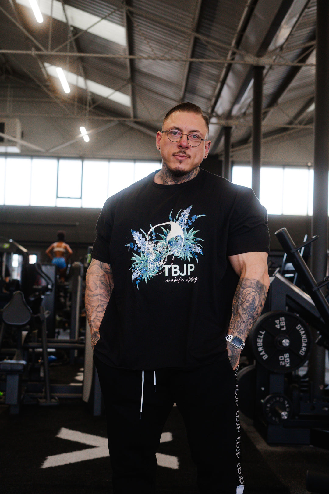 Skull Tshirt in Black – tbJP