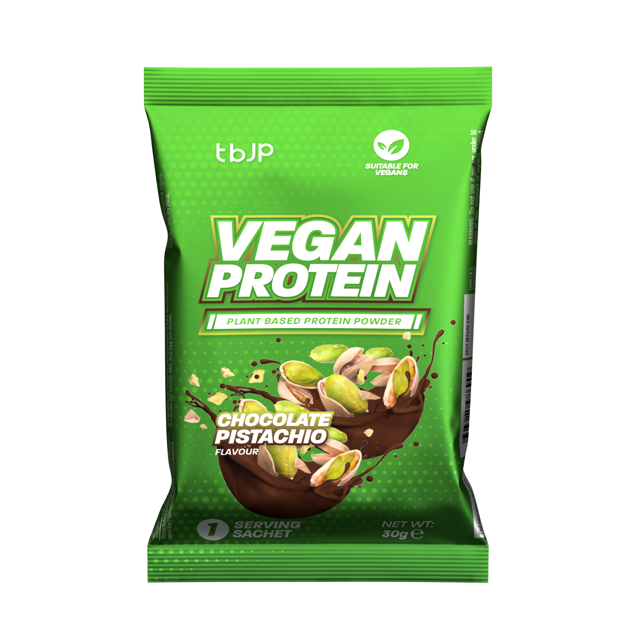 Vegan Protein Travel Sachet - 30g serving