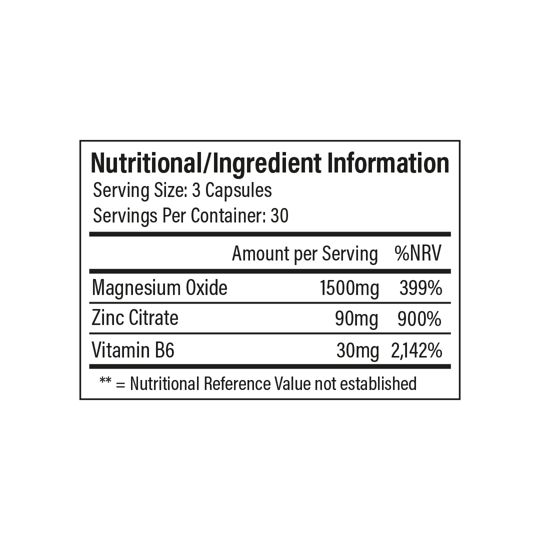 Zinc Magnesium & B6