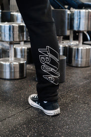 Black & White Contrast Joggers
