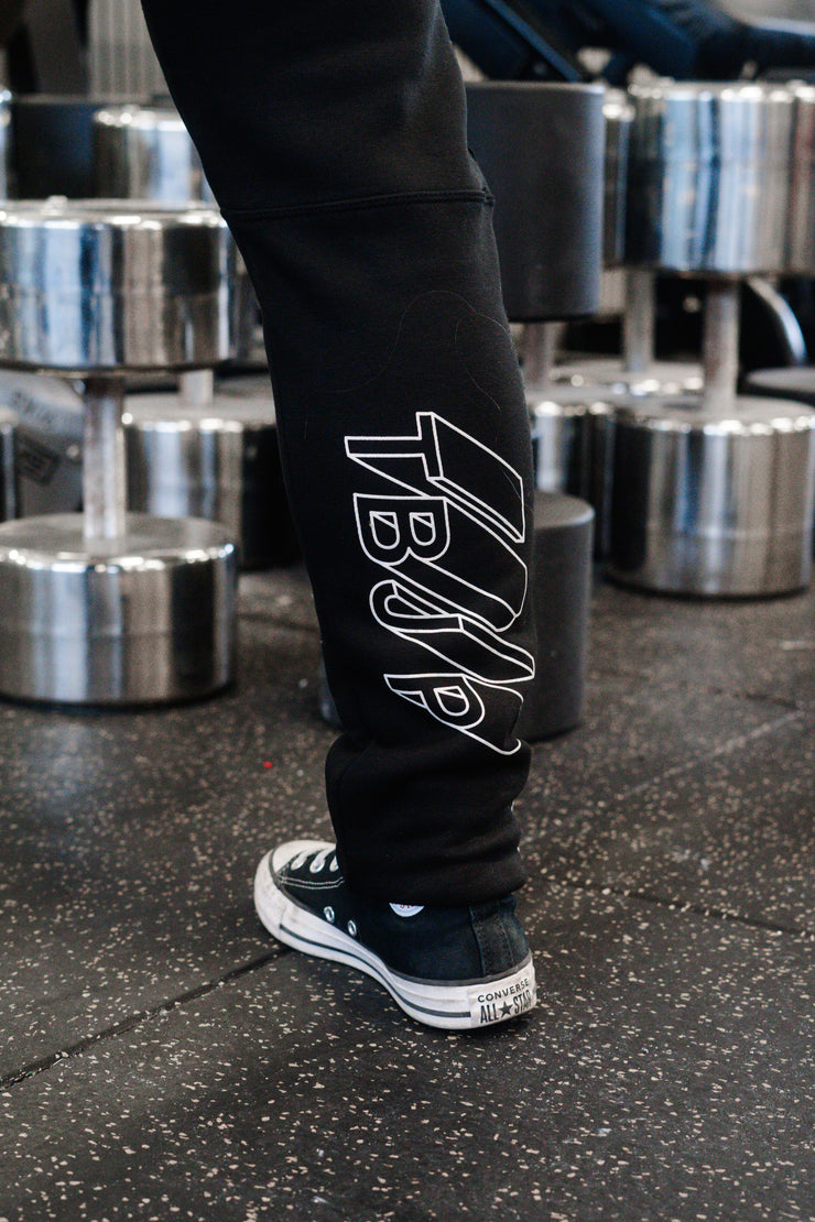 Black & White Contrast Joggers