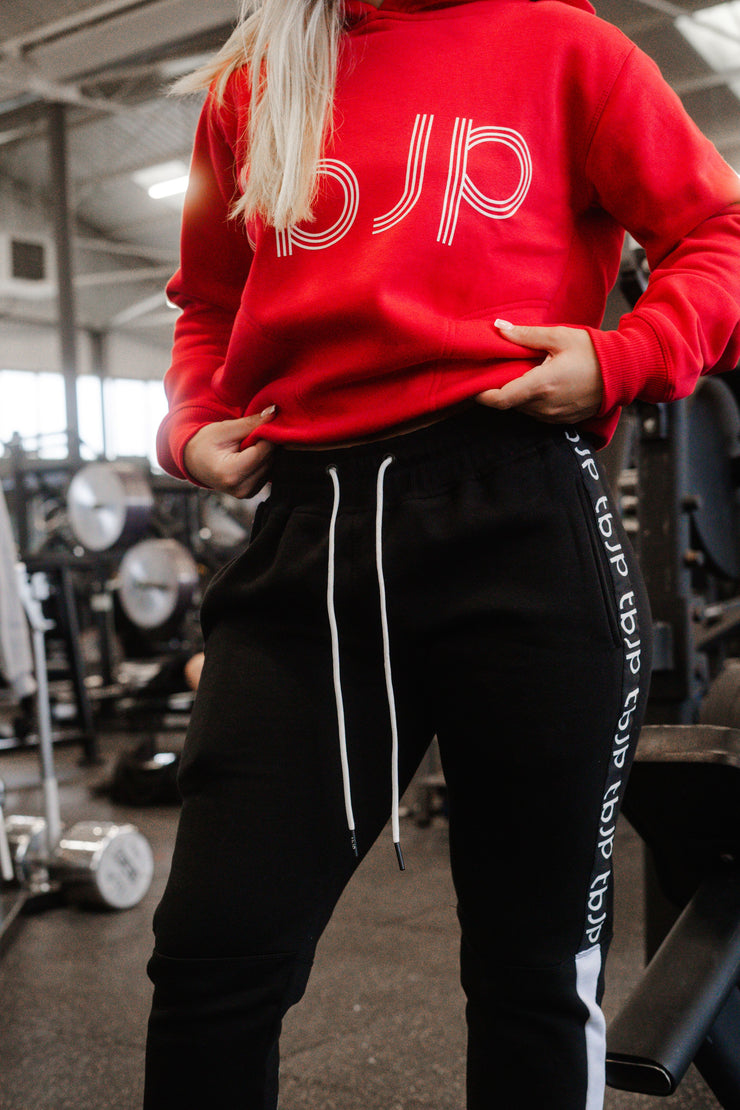 Black & White Contrast Joggers