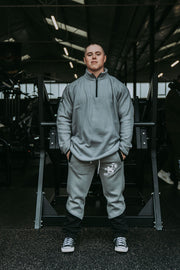 Midlayer Polar Fleece in Light Grey