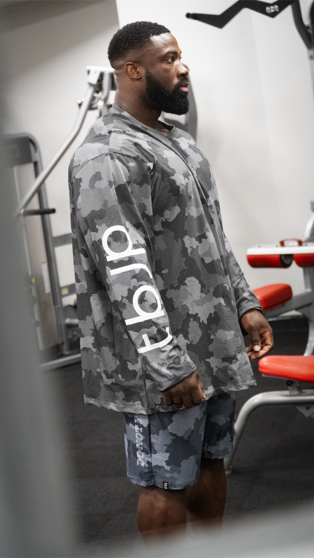 Long Sleeved Camo Top