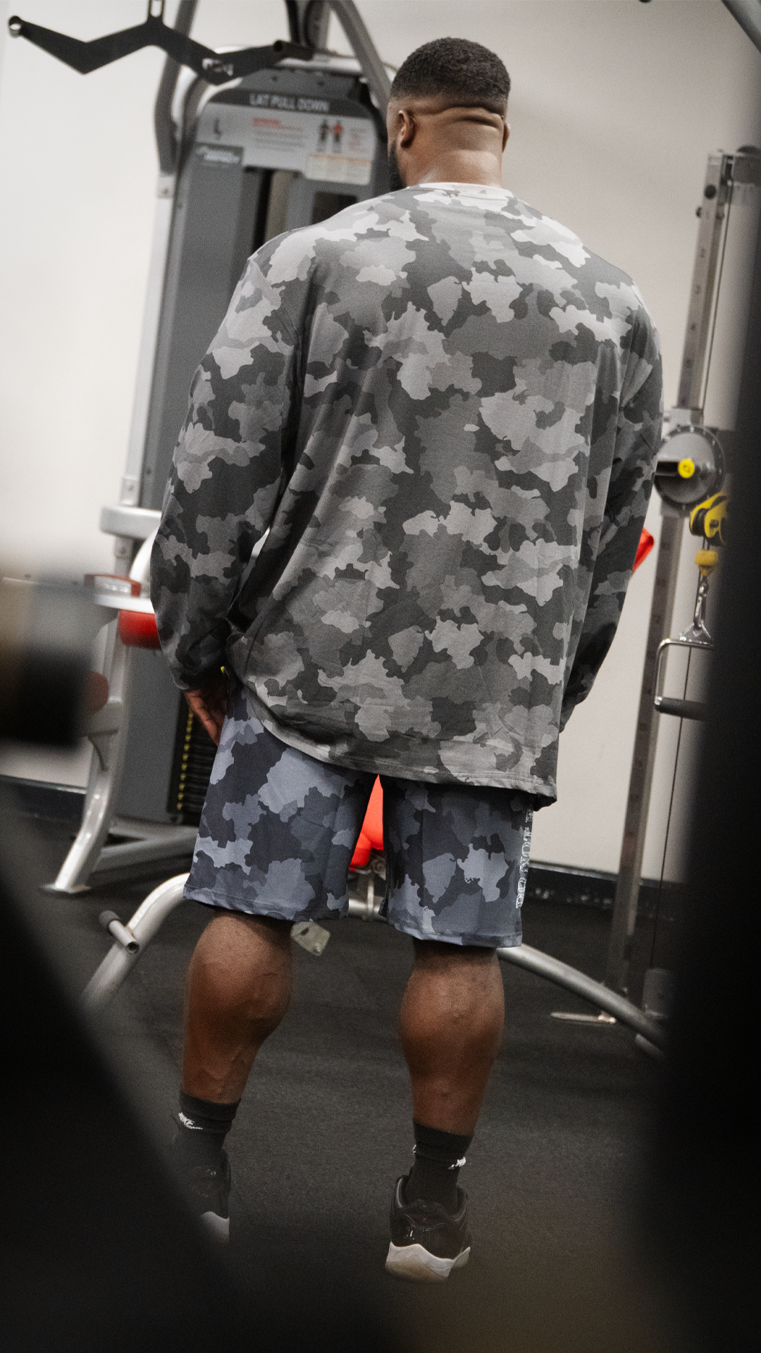 Long Sleeved Camo Top